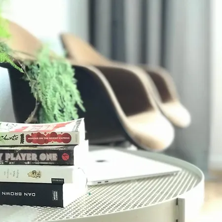 아파트 Charmantes Loft Mit Balkon 마그데부르크