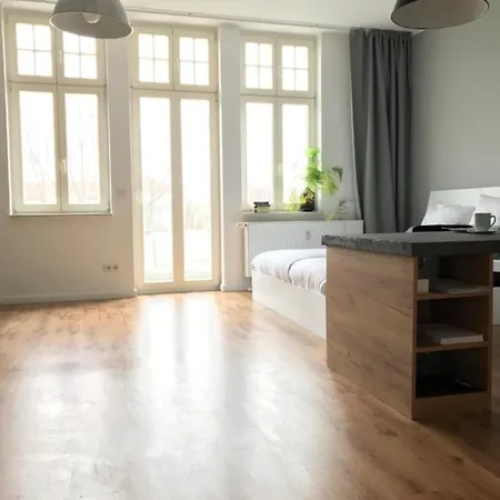 Charmantes Loft Mit Balkon Magdeburgo